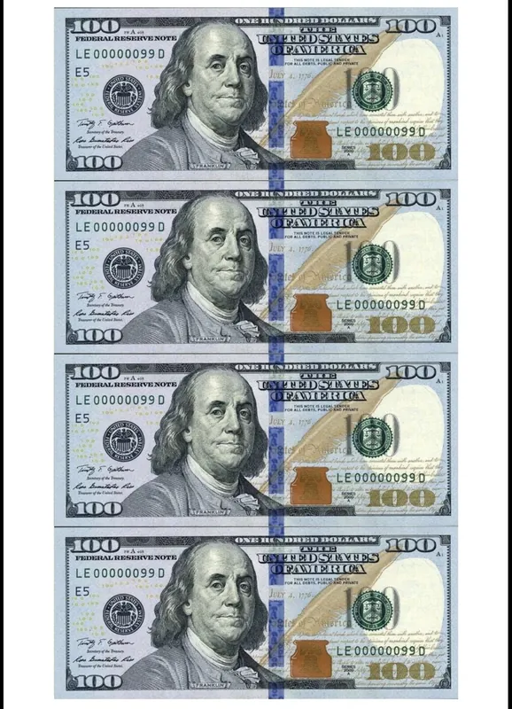 $100 PDF Template