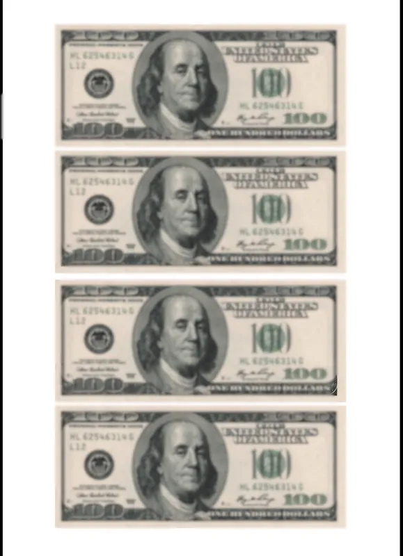 Old $100 PDF Template